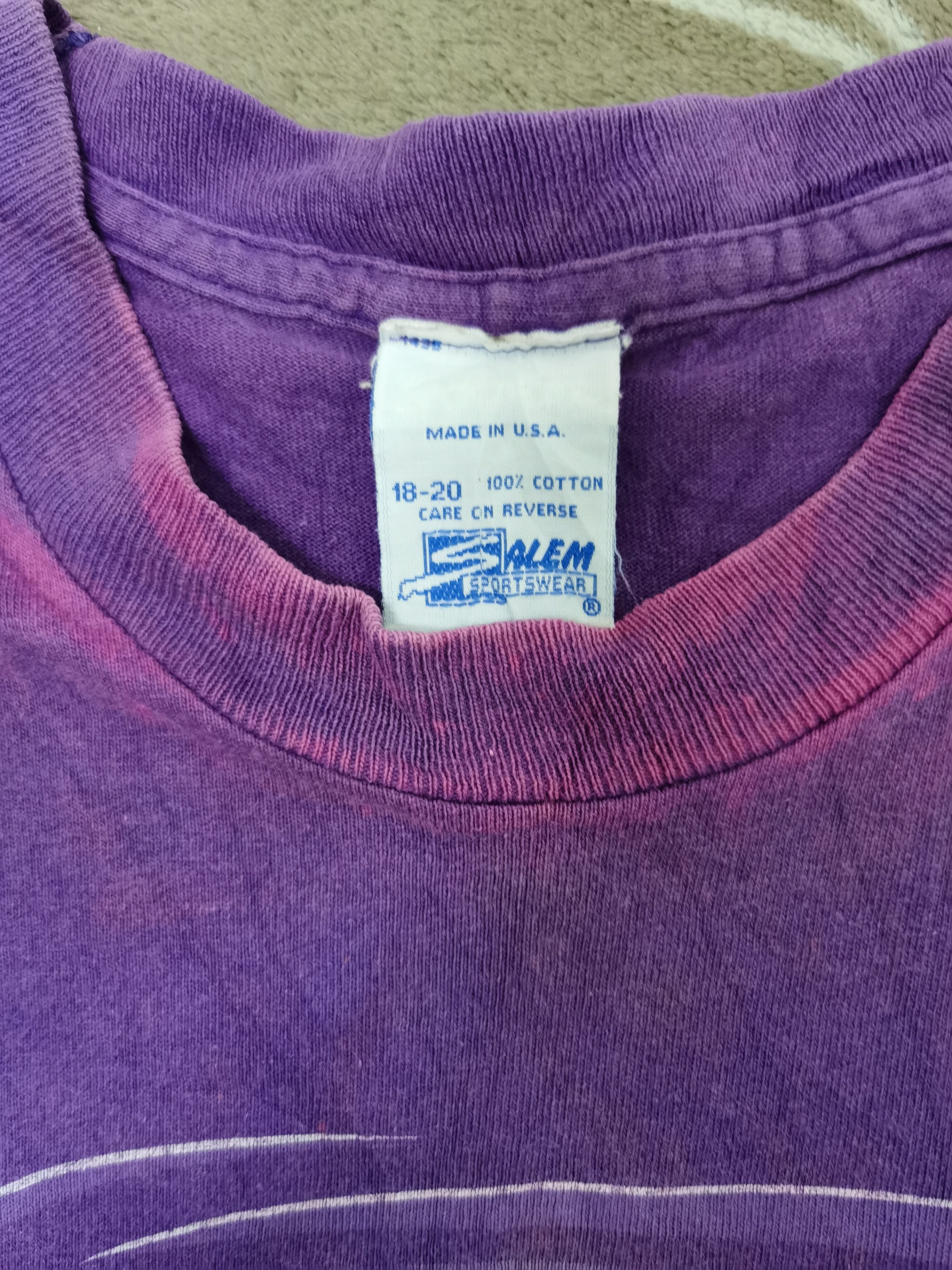 NBA × Salem Sportswear Vintage L.A. Lakers T shirt Size US M / EU 48-50 / 2 - 5 Thumbnail