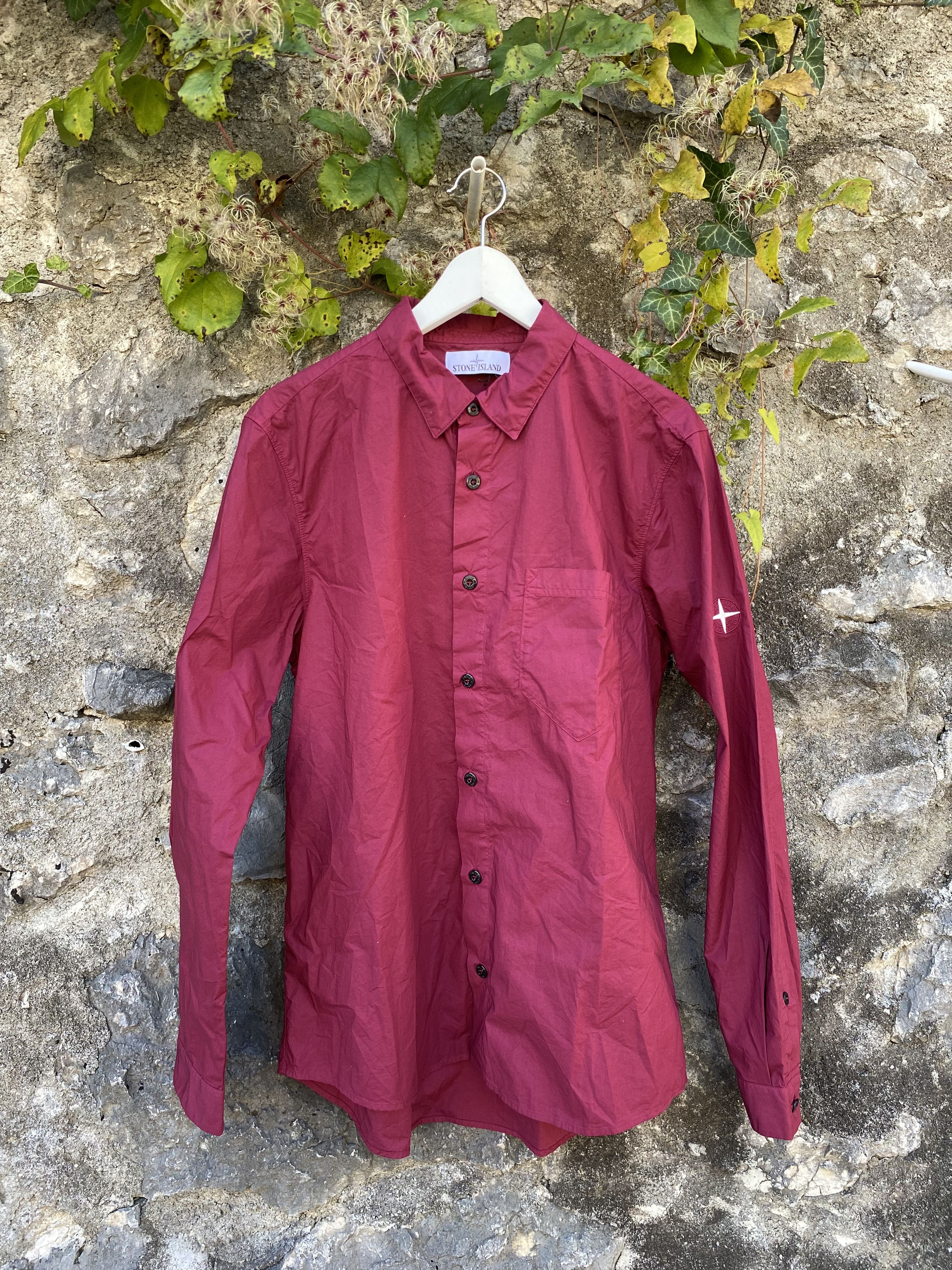 Stone Island Stone Island embroidered logo shirt (691512501) Size US L / EU 52-54 / 3 - 1 Thumbnail