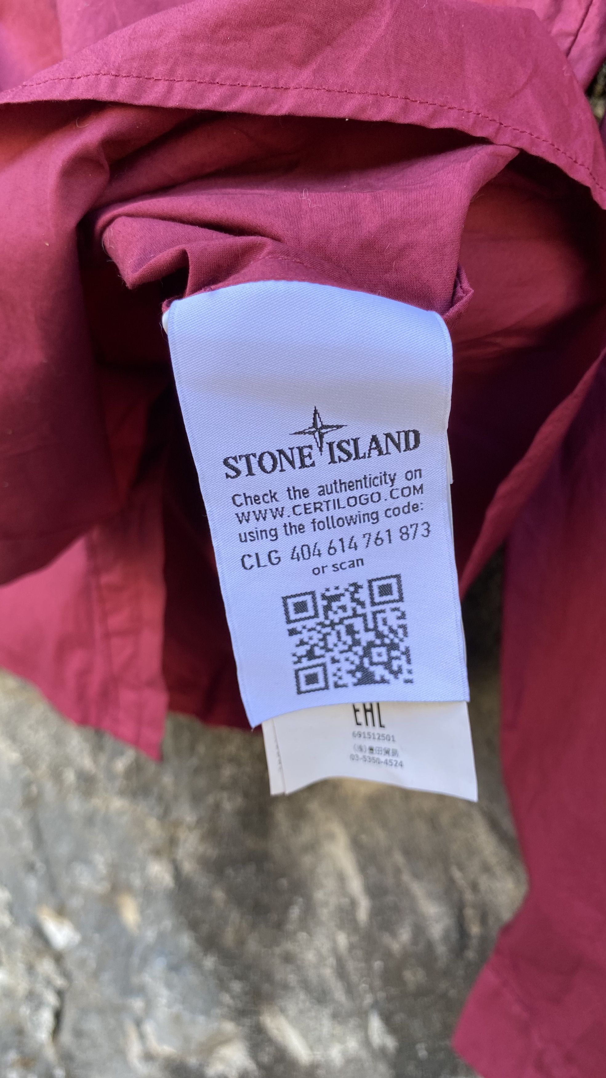 Stone Island Stone Island embroidered logo shirt (691512501) Size US L / EU 52-54 / 3 - 7 Thumbnail