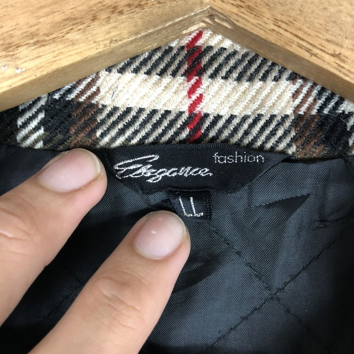 Japanese Brand Vintage Nova Checked Button Down Jacket Size US XL / EU 56 / 4 - 6 Thumbnail