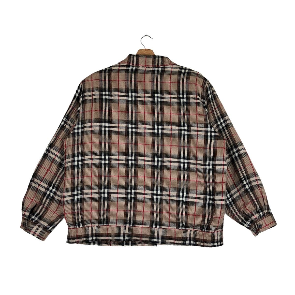Japanese Brand Vintage Nova Checked Button Down Jacket Size US XL / EU 56 / 4 - 9 Thumbnail