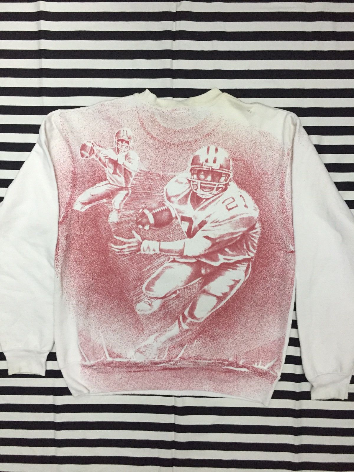 NFL × Vintage Vintage Stanford Cardinal Overprint Sweatshirt Size US L / EU 52-54 / 3 - 4 Thumbnail