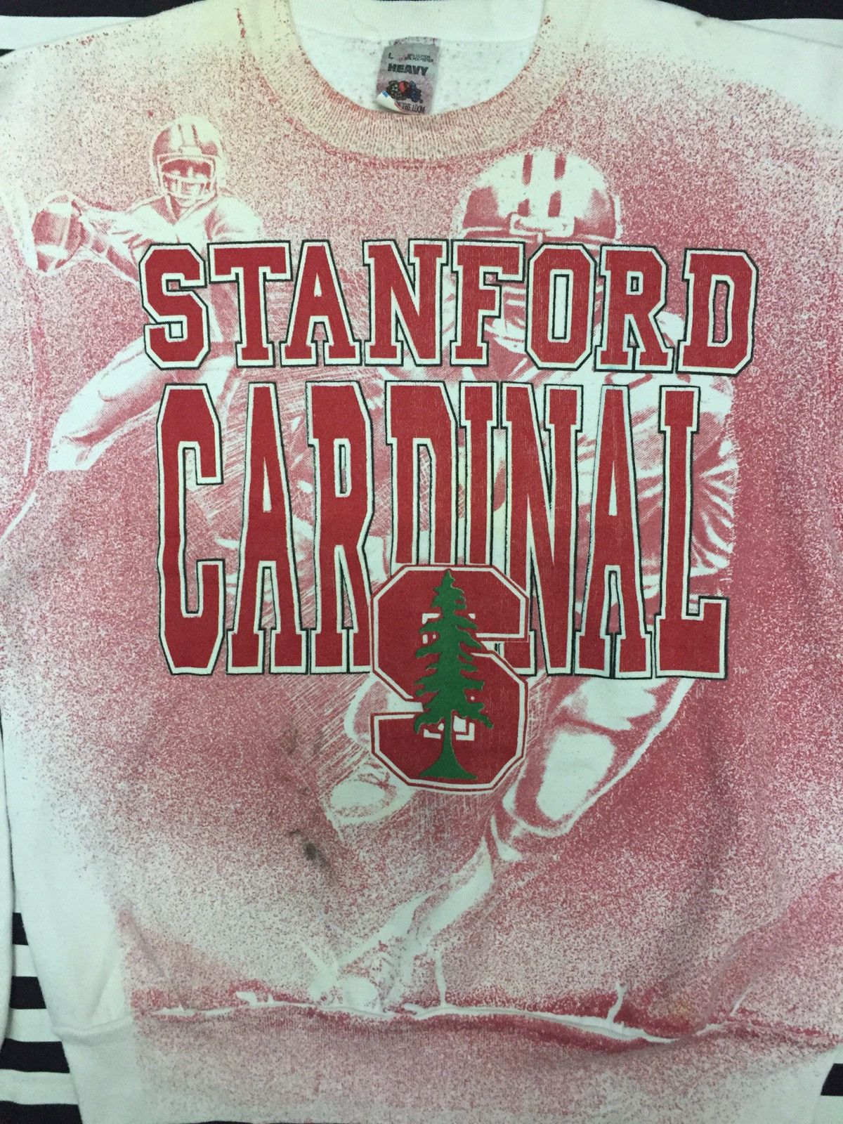 NFL × Vintage Vintage Stanford Cardinal Overprint Sweatshirt Size US L / EU 52-54 / 3 - 2 Thumbnail
