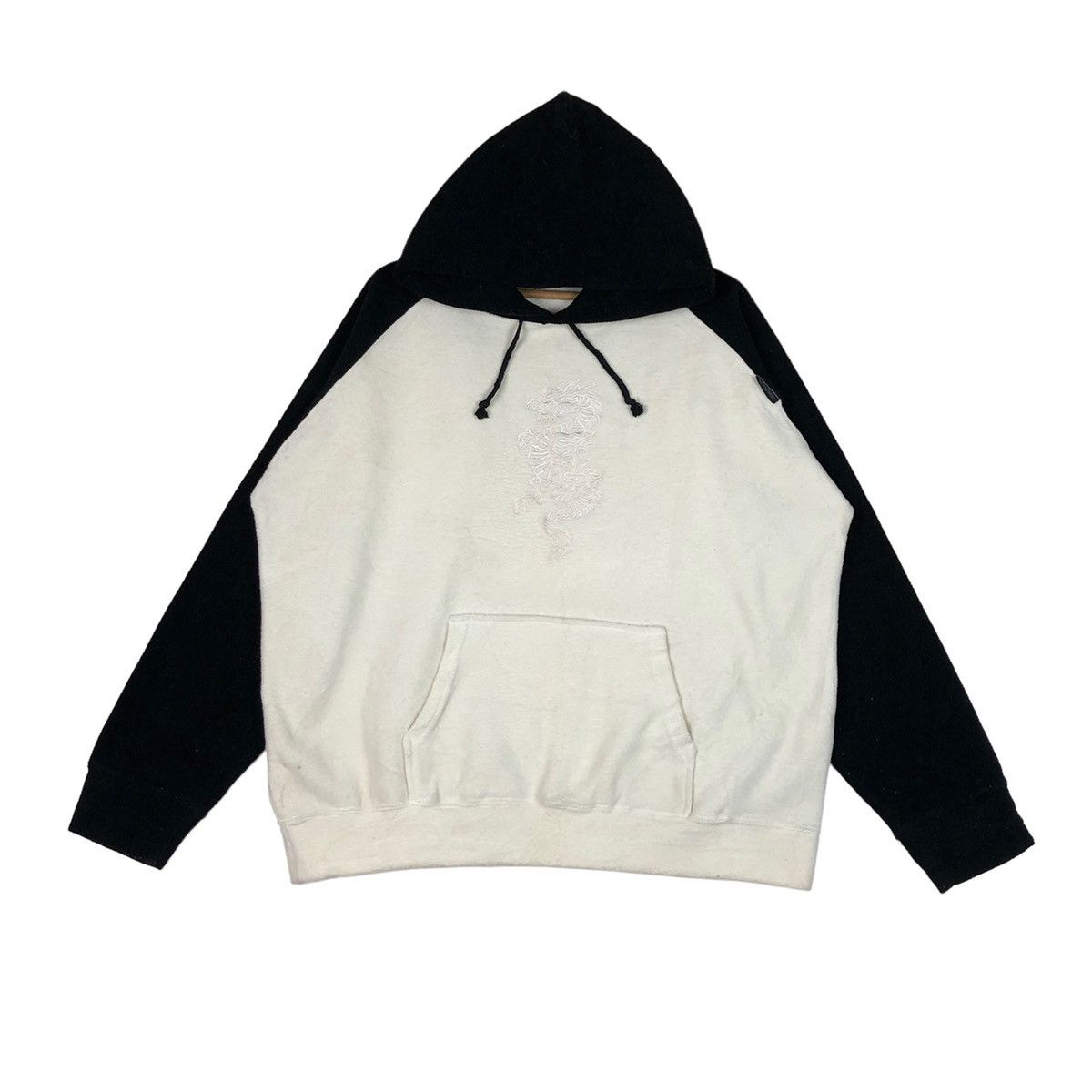 Affliction Japanese Grass Hither Dragon Embroidery Logo Hoodie Size US XL / EU 56 / 4 - 3 Thumbnail