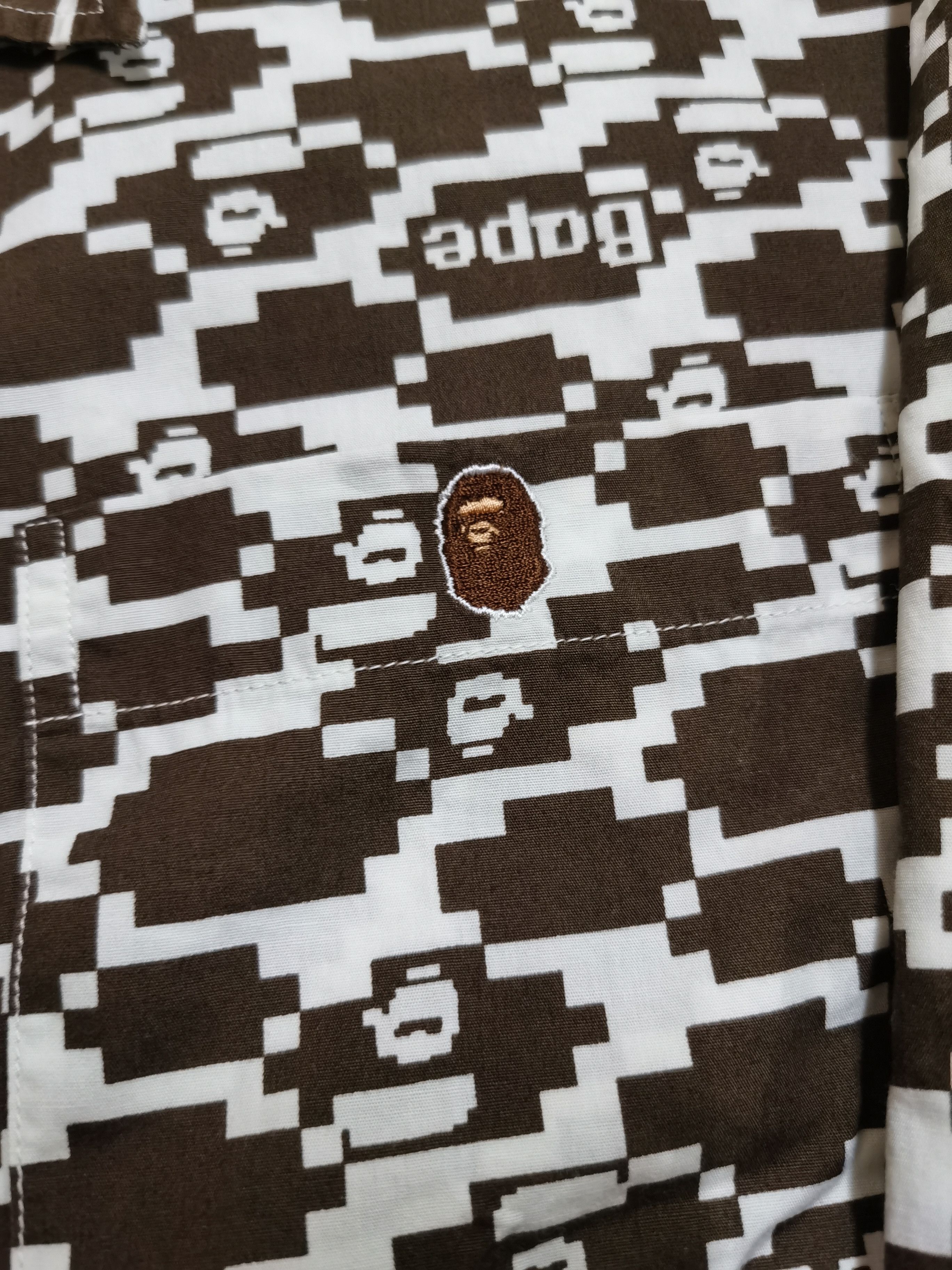Bape Bape x Stash Digital Camo Shirt Size US M / EU 48-50 / 2 - 5 Thumbnail