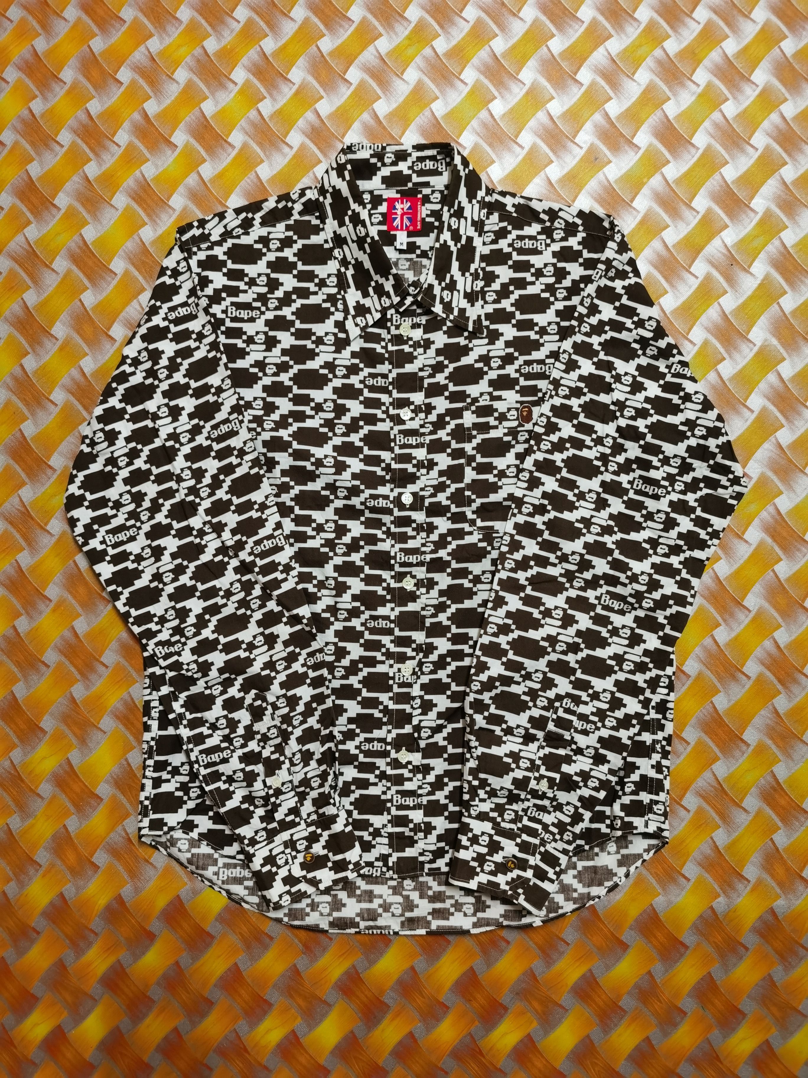 Bape Bape x Stash Digital Camo Shirt Size US M / EU 48-50 / 2 - 1 Thumbnail