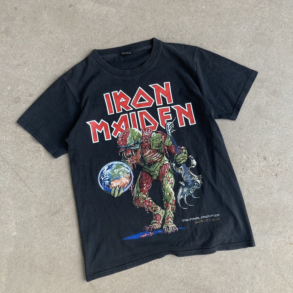 Hysteric Glamour × Iron Maiden × Vintage ‼️Rare‼️Vintage Iron Maiden Band T-Shirt Size US S / EU 44-46 / 1 - 1 Thumbnail