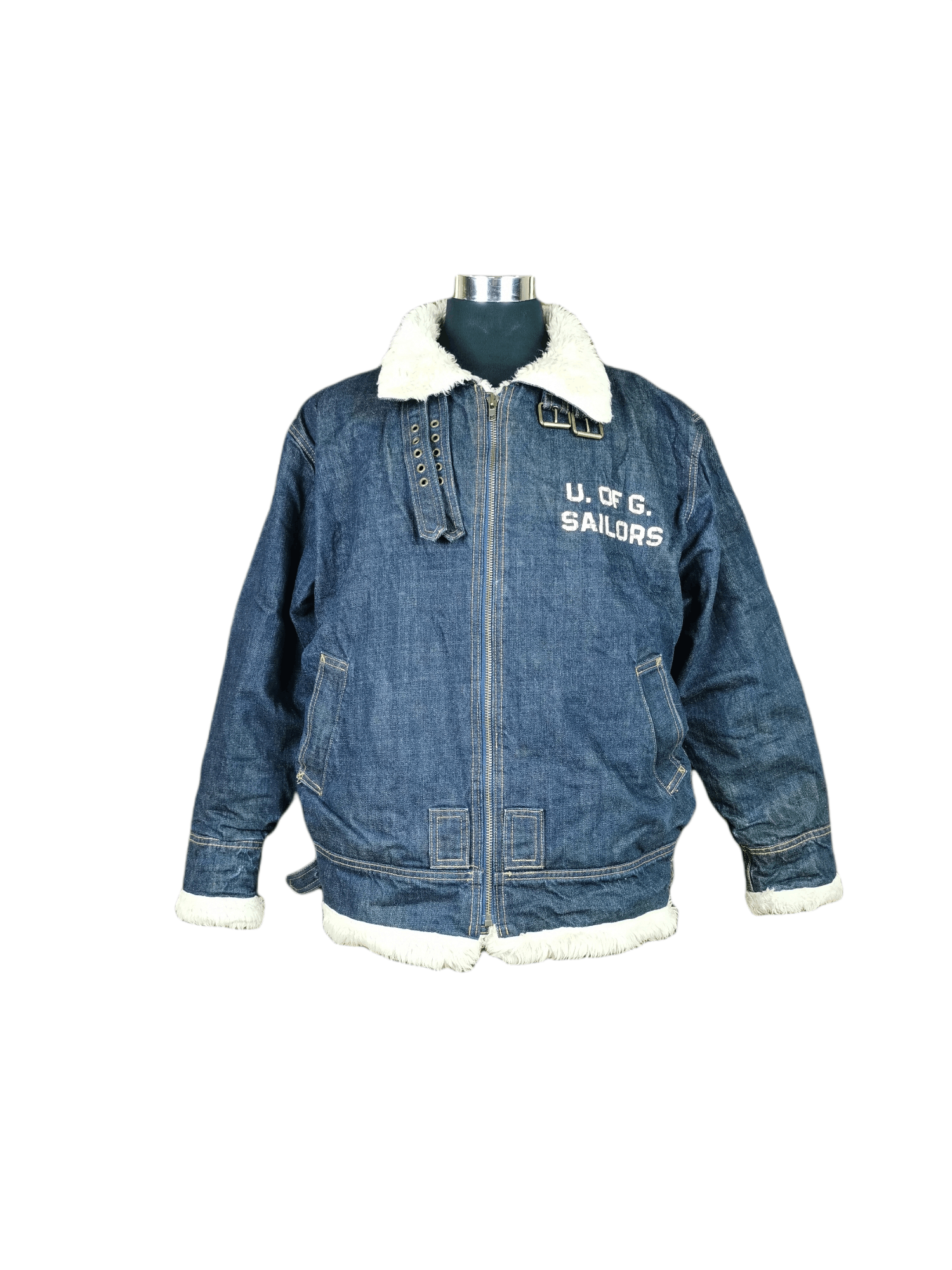 Narcotic GDC RARE GDC Sailors Sherpa Jacket Size US L / EU 52-54 / 3 - 1 Thumbnail