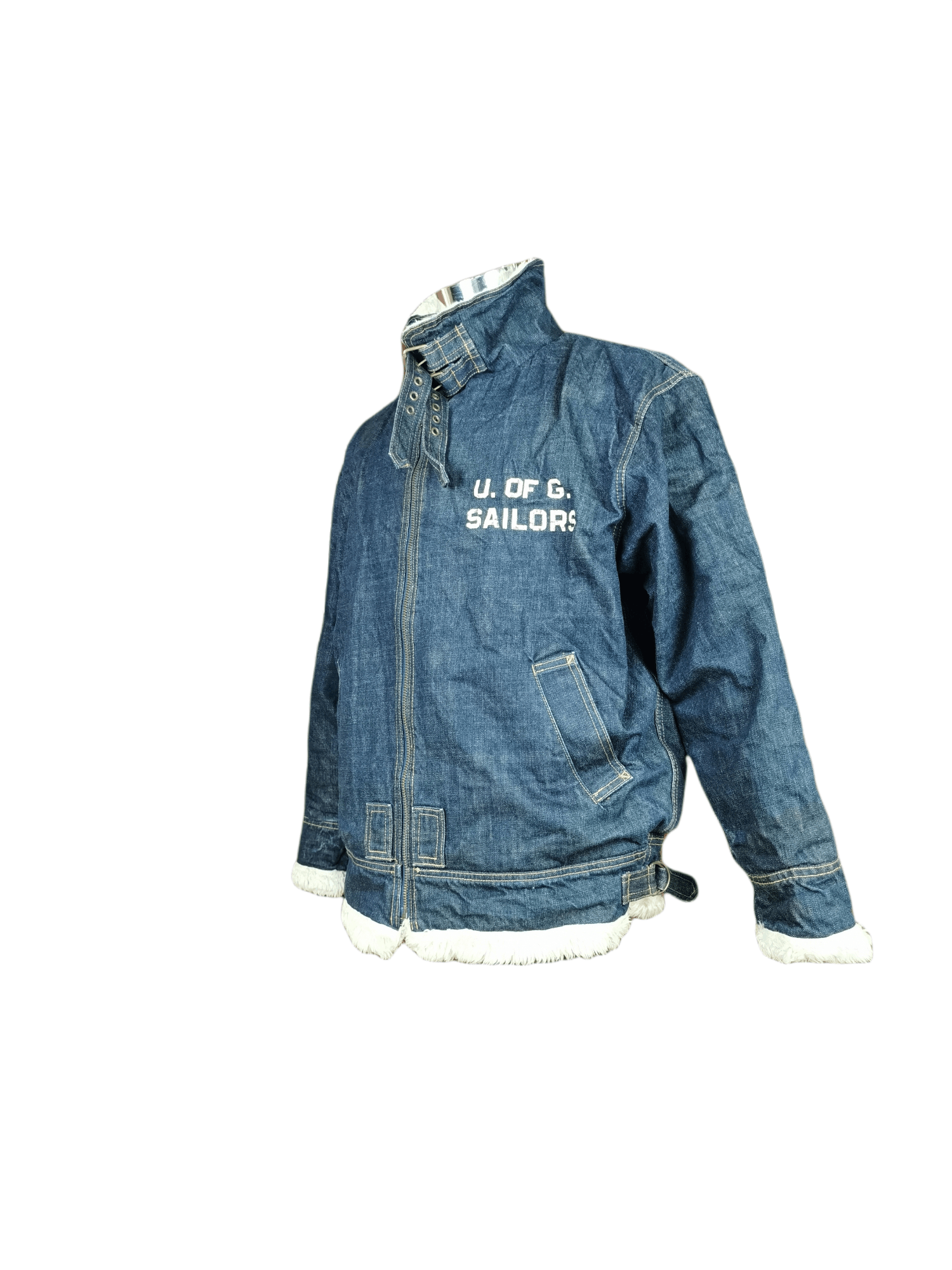 Narcotic GDC RARE GDC Sailors Sherpa Jacket Size US L / EU 52-54 / 3 - 5 Thumbnail