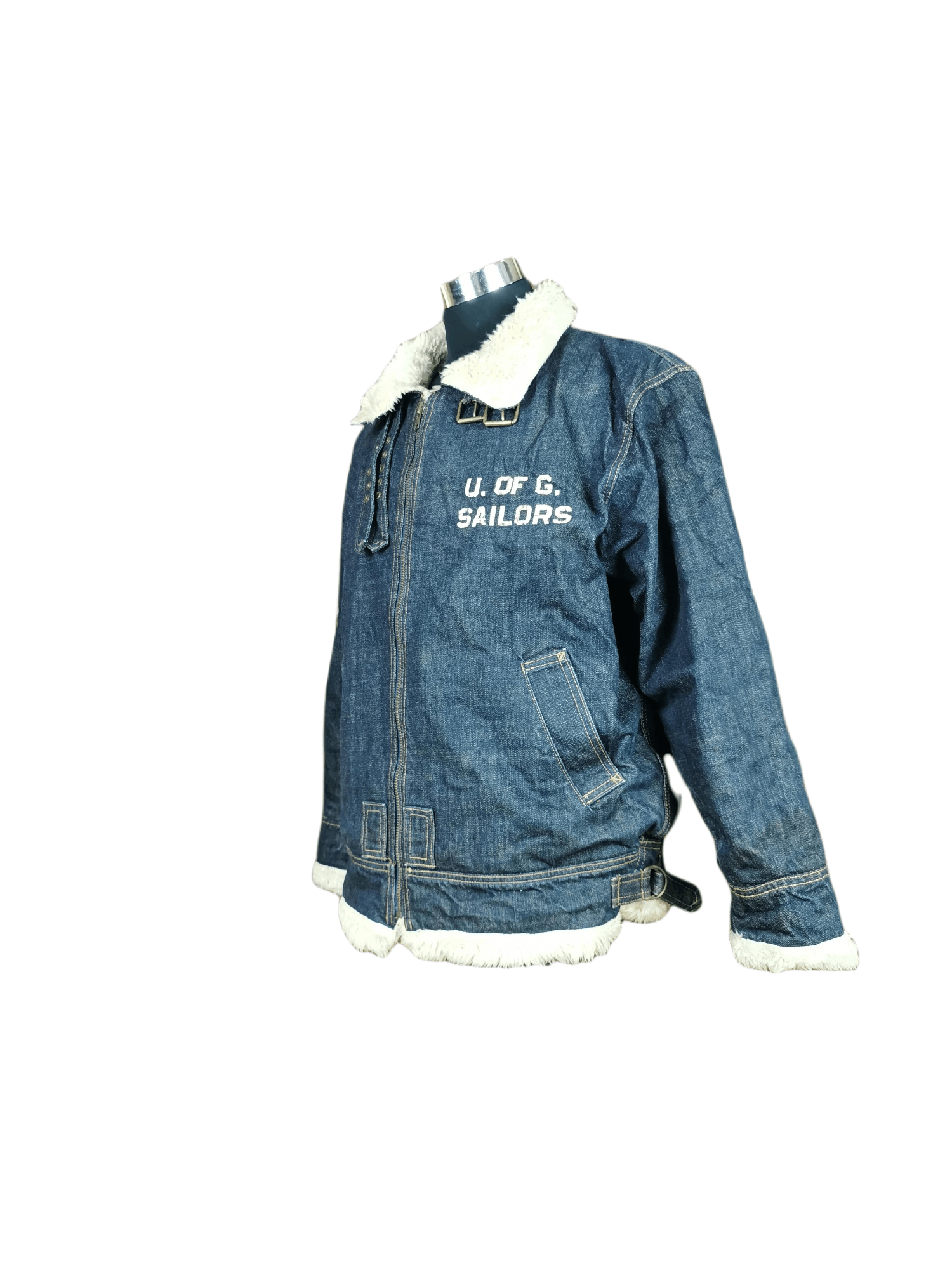 Narcotic GDC RARE GDC Sailors Sherpa Jacket Size US L / EU 52-54 / 3 - 3 Thumbnail