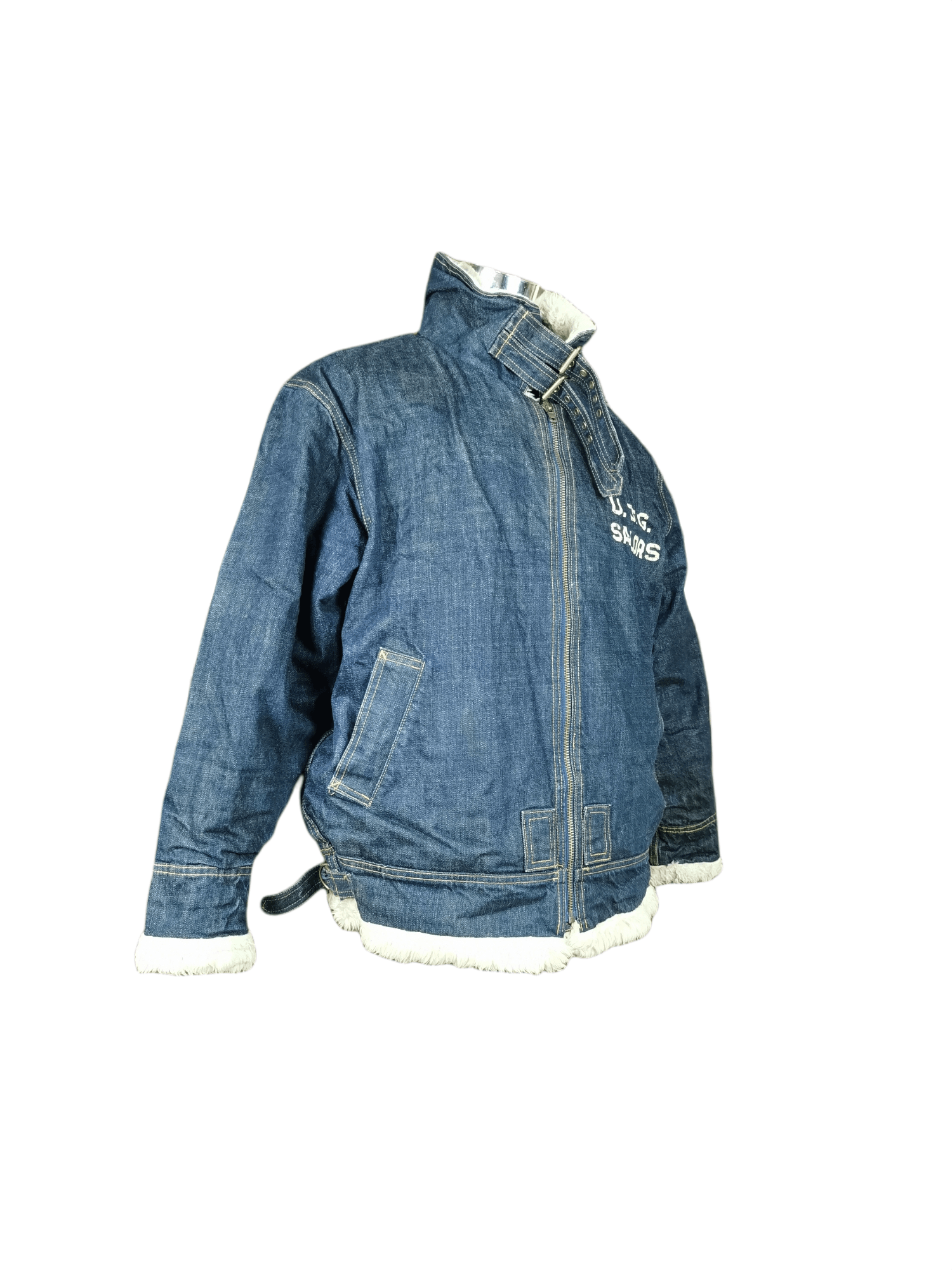 Narcotic GDC RARE GDC Sailors Sherpa Jacket Size US L / EU 52-54 / 3 - 6 Thumbnail