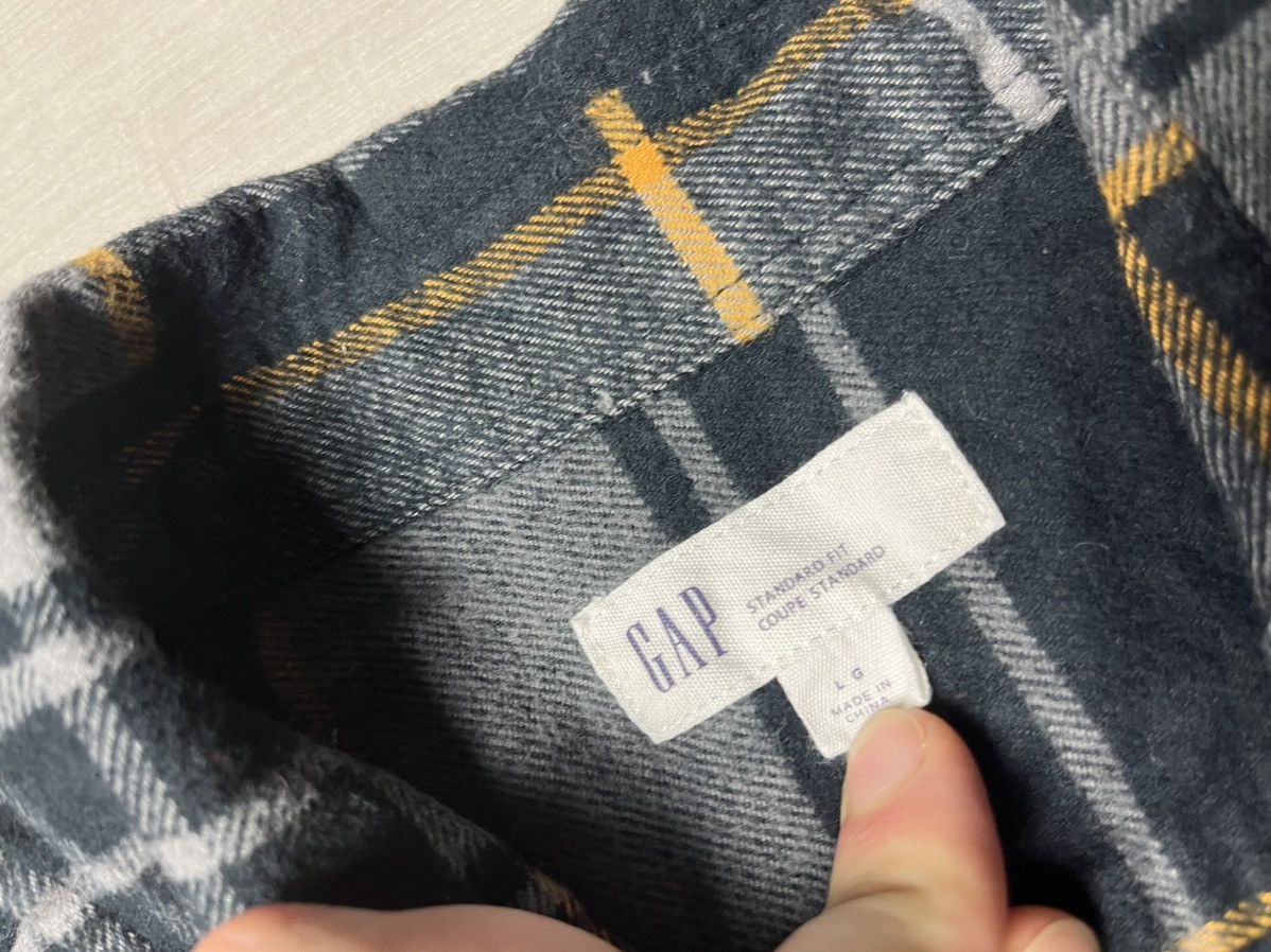 Gap Gap plaid shirt flannel size Large Size US L / EU 52-54 / 3 - 4 Thumbnail