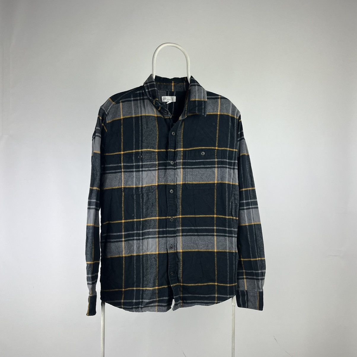 Gap Gap plaid shirt flannel size Large Size US L / EU 52-54 / 3 - 1 Thumbnail