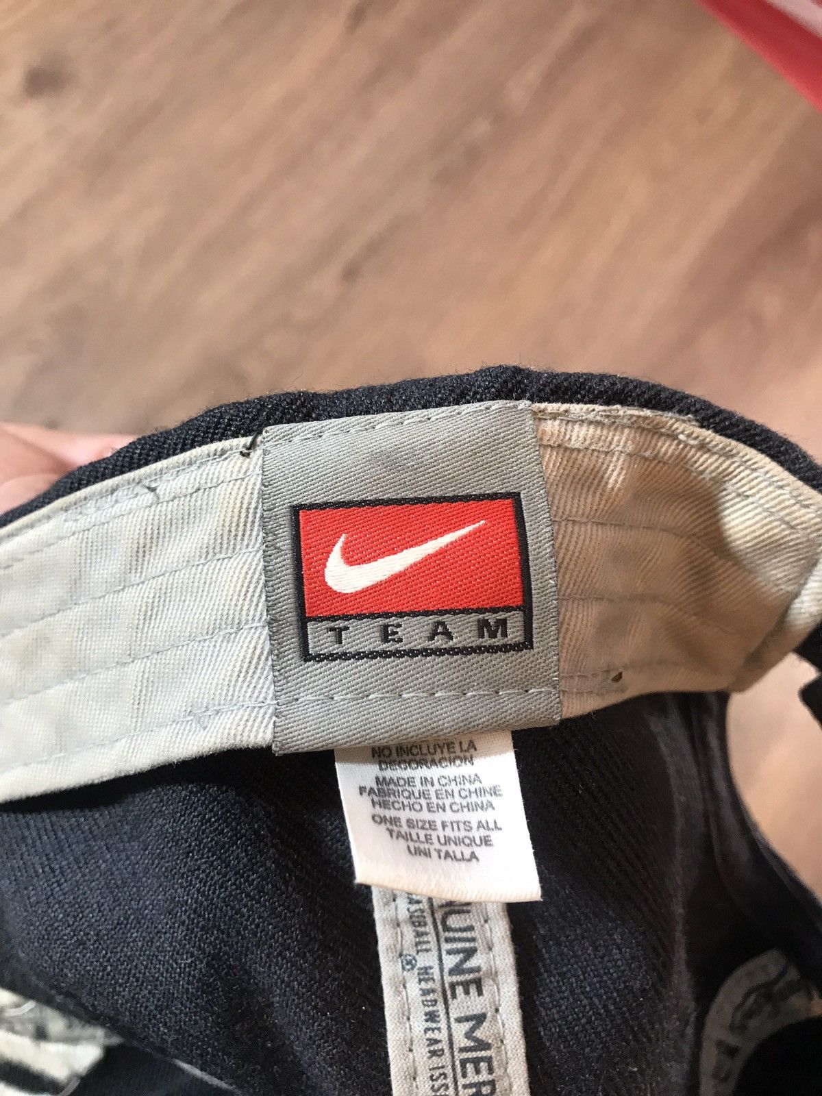 Nike × Vintage Vintage 90s Nike New York Yankees Cap rare Size ONE SIZE - 9 Thumbnail