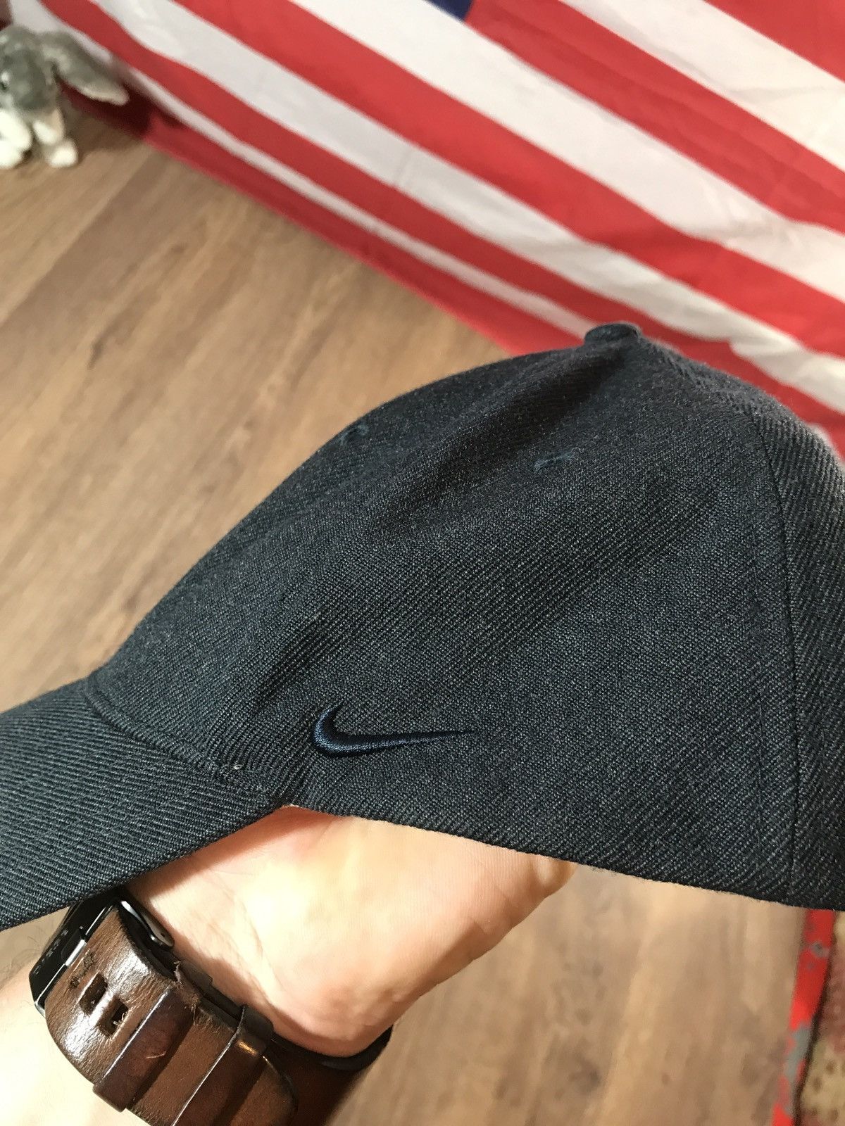 Nike × Vintage Vintage 90s Nike New York Yankees Cap rare Size ONE SIZE - 2 Thumbnail