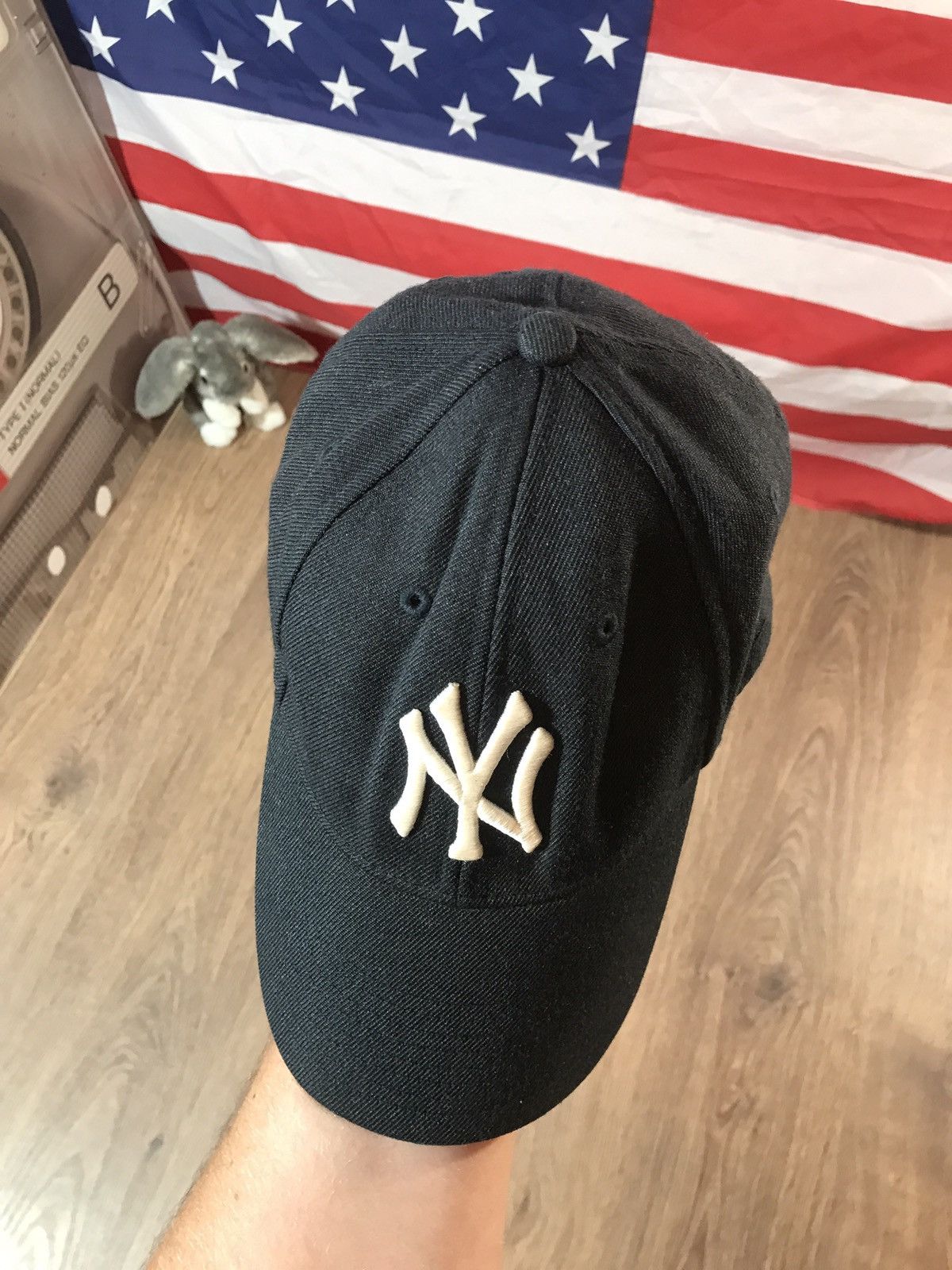 Nike × Vintage Vintage 90s Nike New York Yankees Cap rare Size ONE SIZE - 6 Thumbnail
