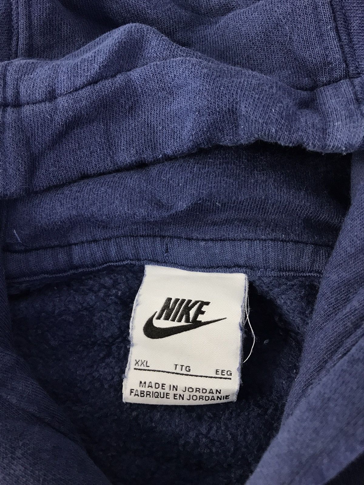 Nike × Vintage Nike Swoosh Sweatshirt Hoodies Jacket Pull Over R066j Size US XXL / EU 58 / 5 - 4 Thumbnail