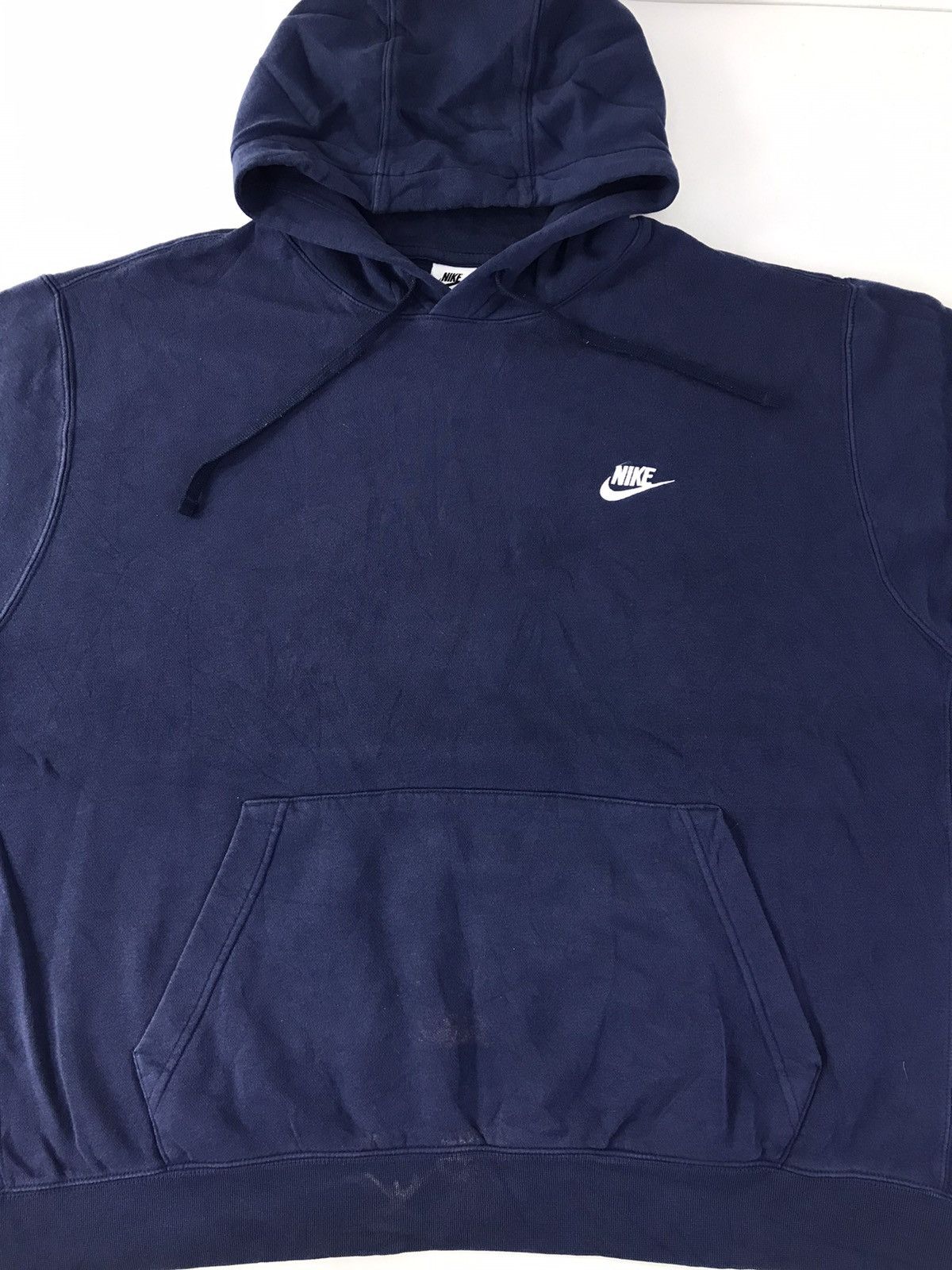 Nike × Vintage Nike Swoosh Sweatshirt Hoodies Jacket Pull Over R066j Size US XXL / EU 58 / 5 - 2 Thumbnail