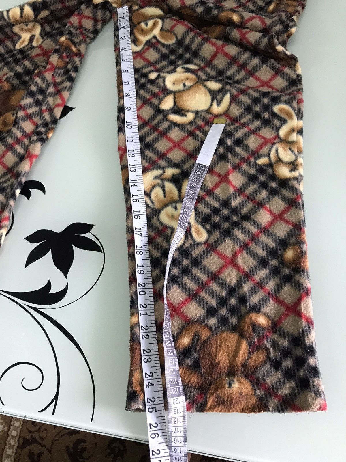 Japanese Brand Unknown Brands Fleece Novacheck Bear Pants Like Burberry Size US 34 / EU 50 - 21 Thumbnail