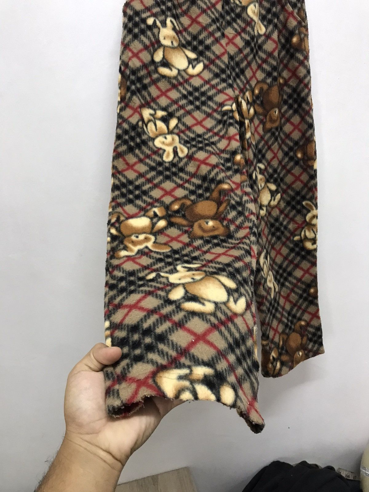 Japanese Brand Unknown Brands Fleece Novacheck Bear Pants Like Burberry Size US 34 / EU 50 - 9 Thumbnail