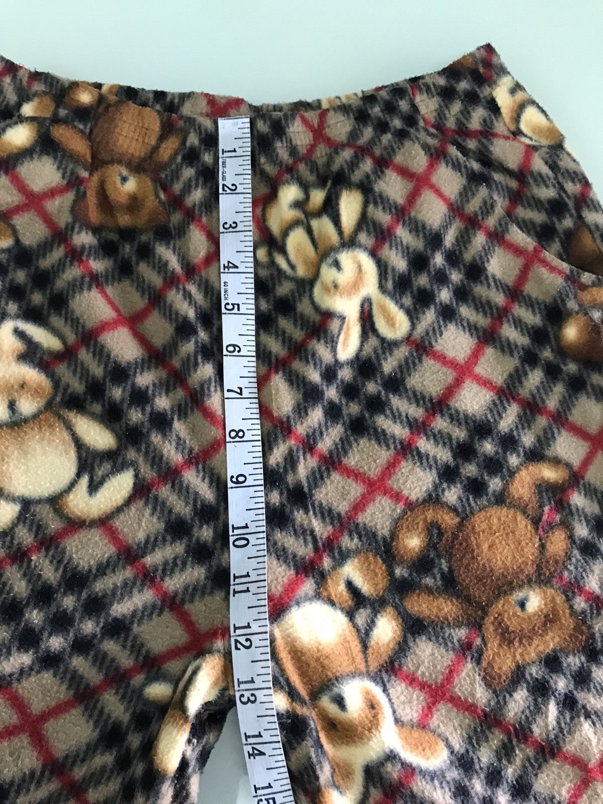 Japanese Brand Unknown Brands Fleece Novacheck Bear Pants Like Burberry Size US 34 / EU 50 - 17 Thumbnail