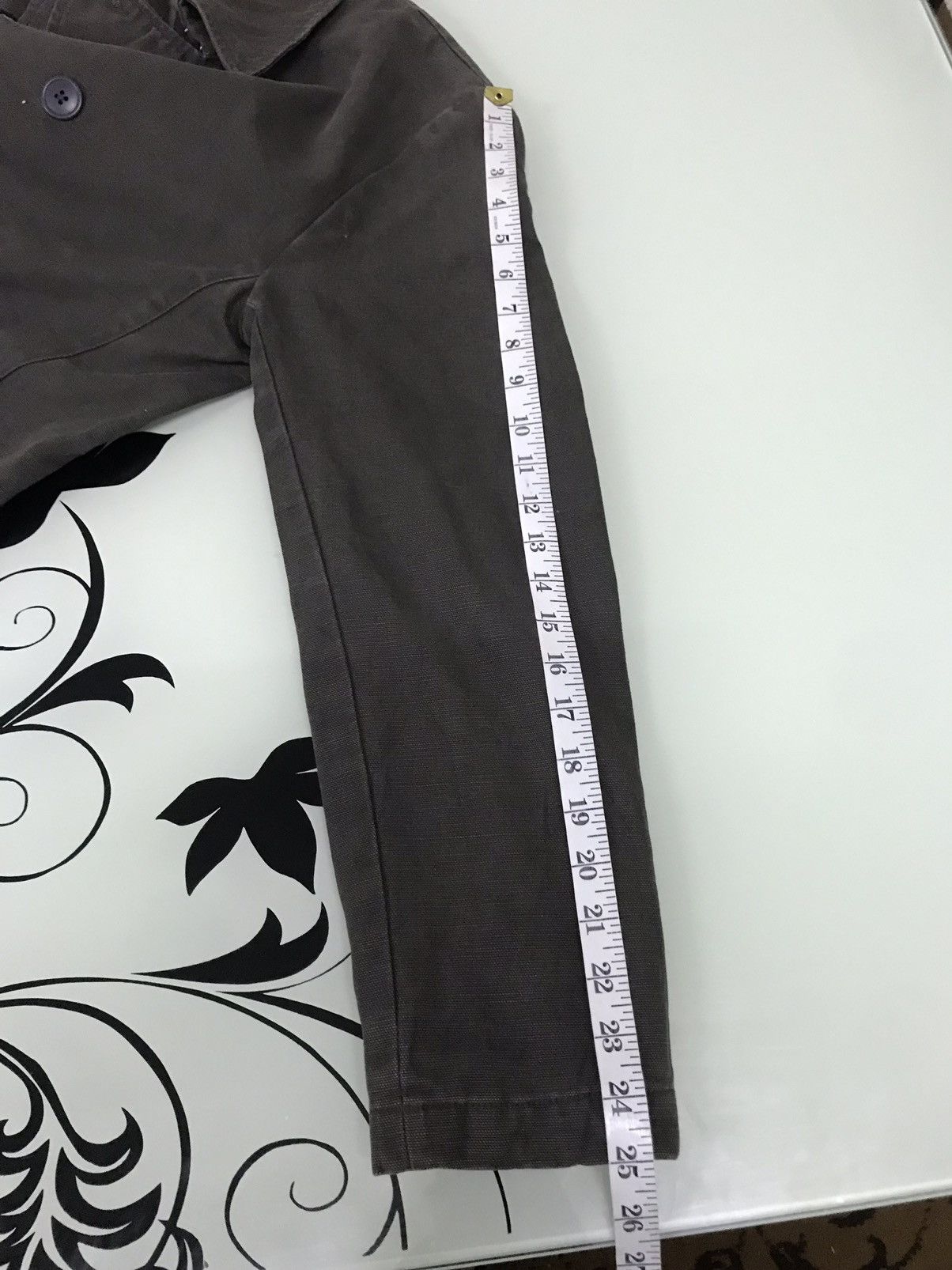Gap Vintage Gap Double Breasted Denim Chore Jacket / Brown Size US M / EU 48-50 / 2 - 20 Thumbnail