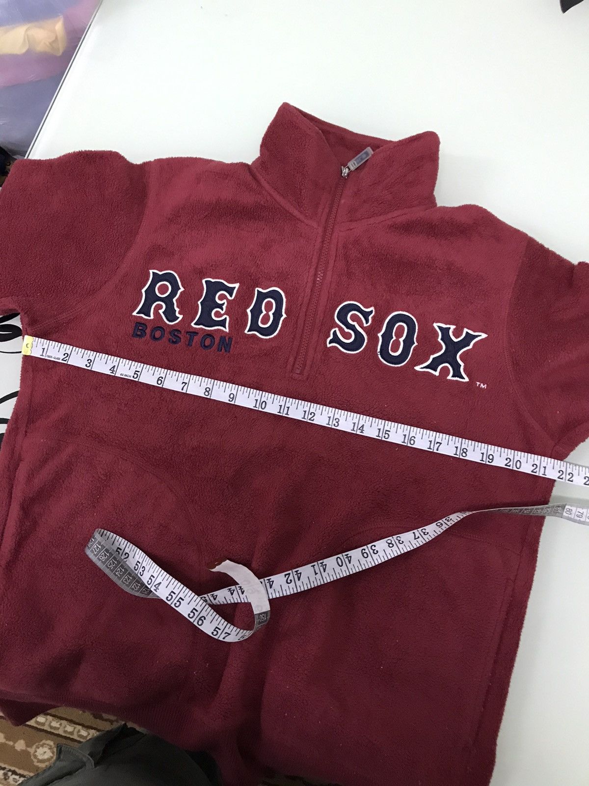 Japanese Brand Vintage Mlb Red Sox x Uniqlo Fleece Sweatshirt Size US M / EU 48-50 / 2 - 10 Thumbnail