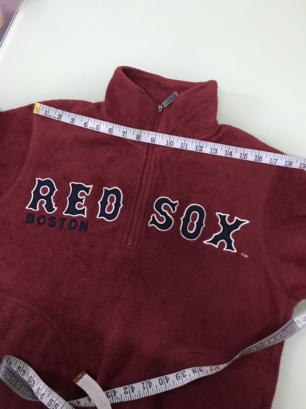 Japanese Brand Vintage Mlb Red Sox x Uniqlo Fleece Sweatshirt Size US M / EU 48-50 / 2 - 11 Thumbnail