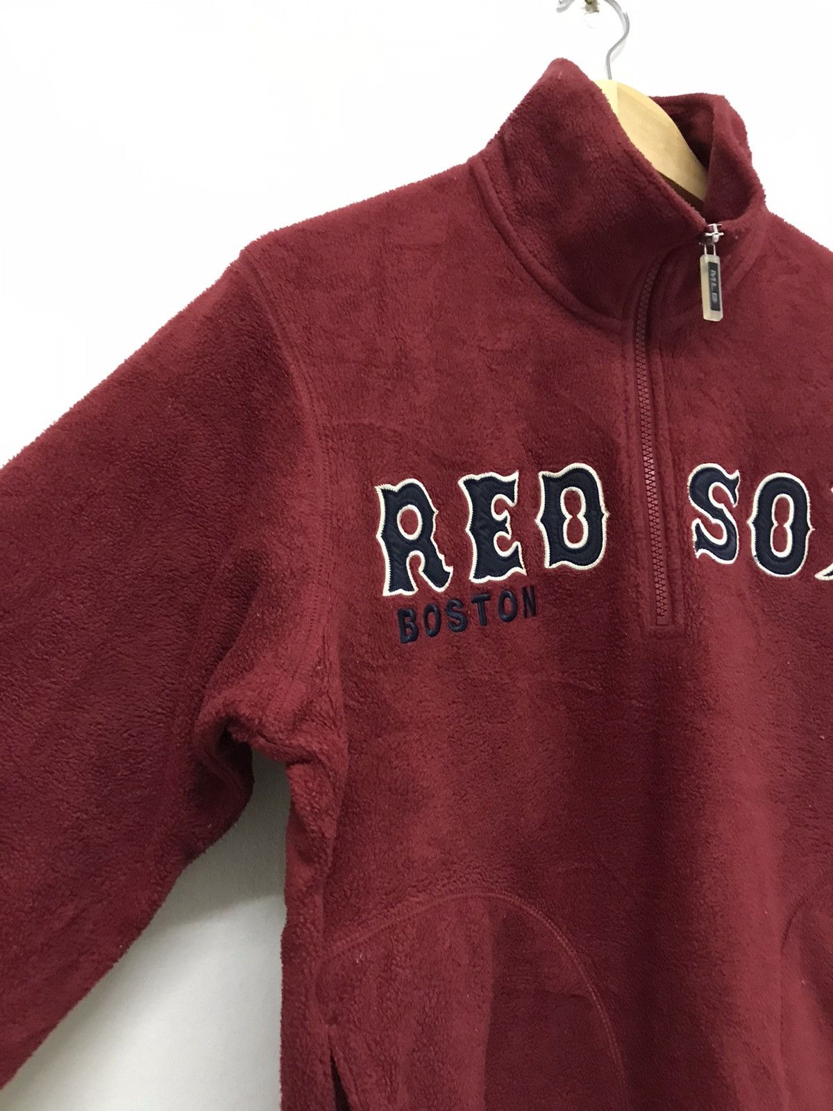 Japanese Brand Vintage Mlb Red Sox x Uniqlo Fleece Sweatshirt Size US M / EU 48-50 / 2 - 3 Thumbnail