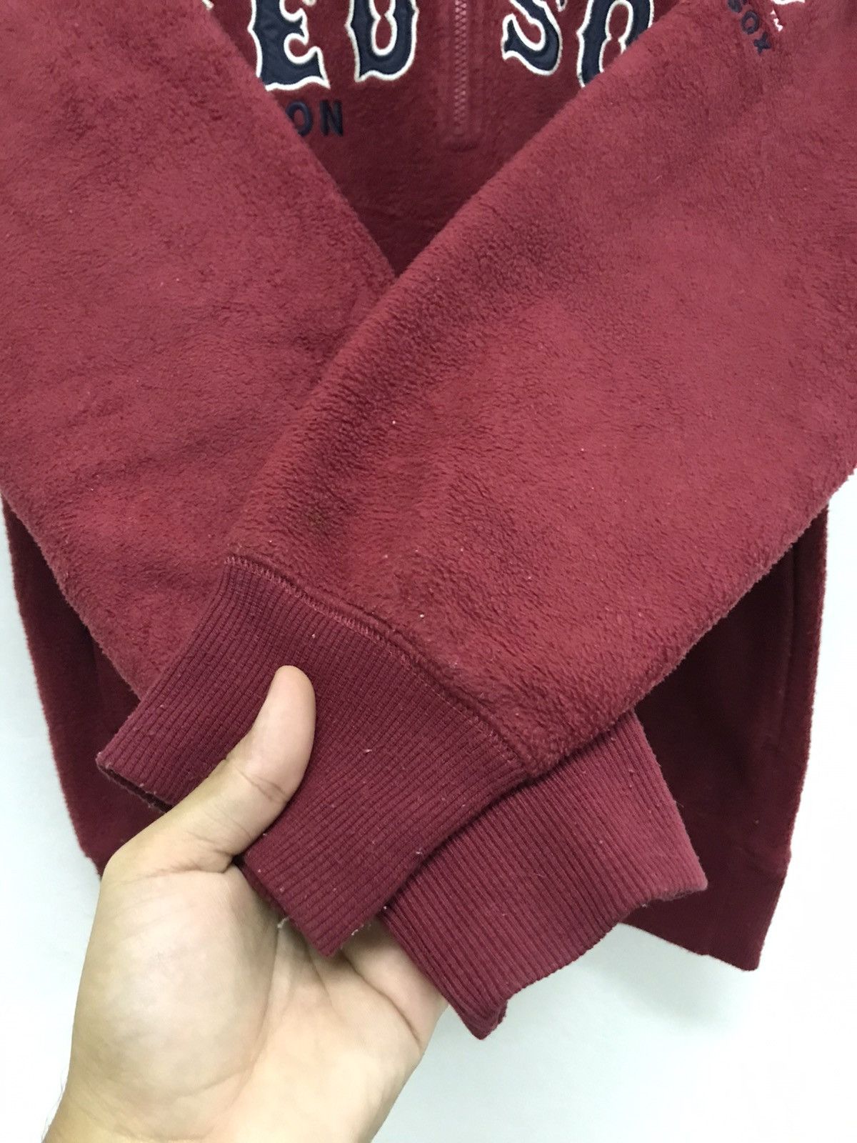 Japanese Brand Vintage Mlb Red Sox x Uniqlo Fleece Sweatshirt Size US M / EU 48-50 / 2 - 4 Thumbnail
