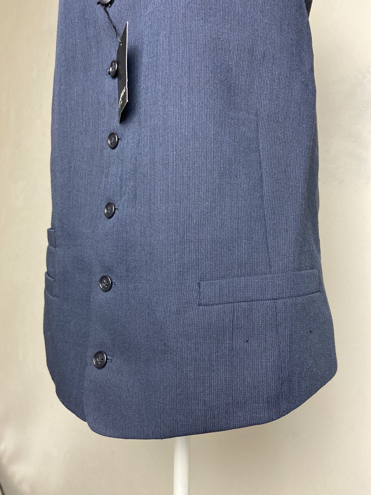 Vintage YSL monogram vest wool Size 50R - 3 Thumbnail