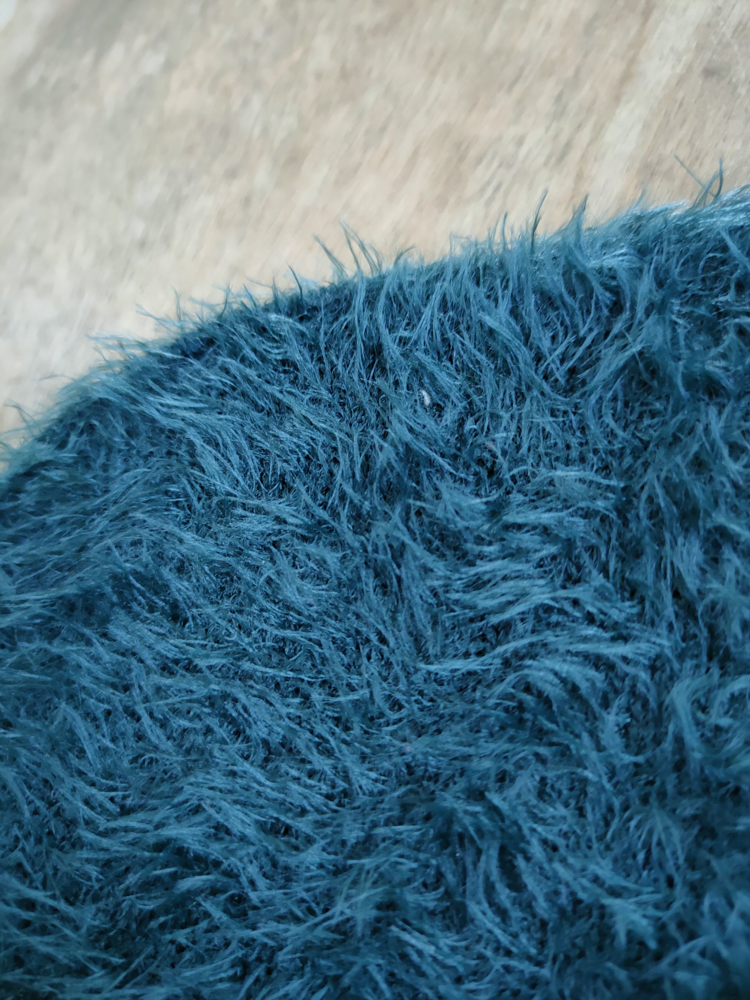 Hypebeast × Japanese Brand Japan shag shaggy soft fur mohair green knitted #46-935 Size S / US 4 / IT 40 - 5 Thumbnail