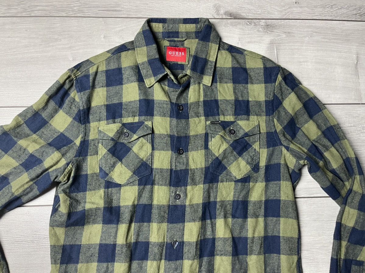 Guess Guess Los Angeles shirt plaid size Medium Size US M / EU 48-50 / 2 - 3 Thumbnail
