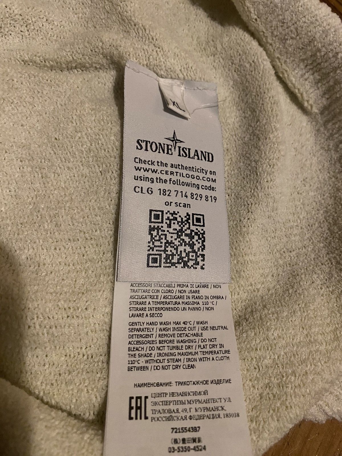 Stone Island STONE ISLAND HAND SPRAYED COTTON CREW KNIT Size US XL / EU 56 / 4 - 10 Thumbnail