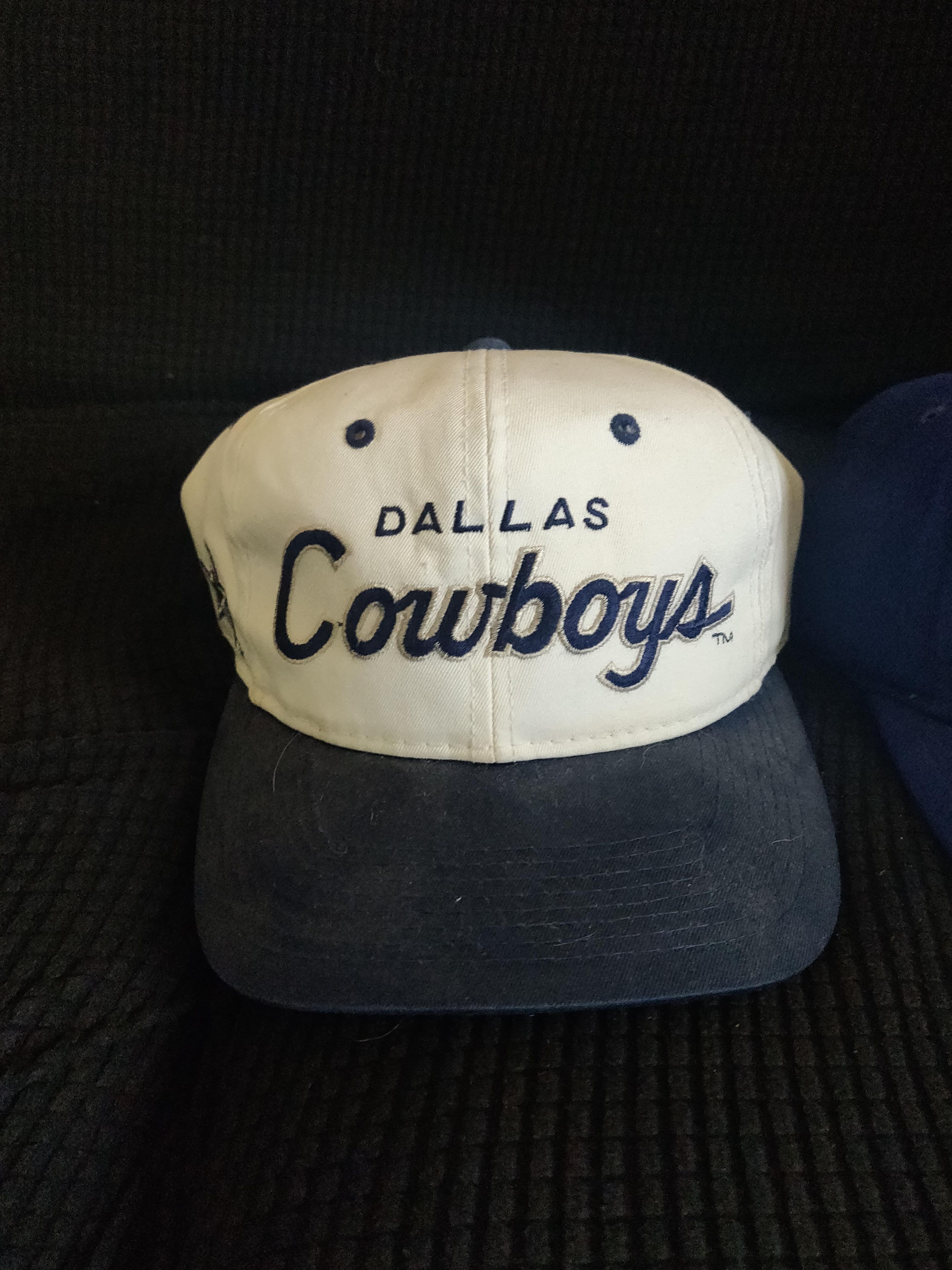 Vintage NFL Dallas Cowboys Sports Specialties Twill Script Snapback Ha – 