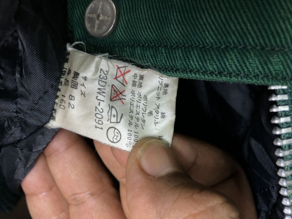Japanese Brand × Kansai Yamamoto × Vintage Vintage Kansai O2 Big Logo Distressed Bomber Jacket Size US L / EU 52-54 / 3 - 11 Thumbnail