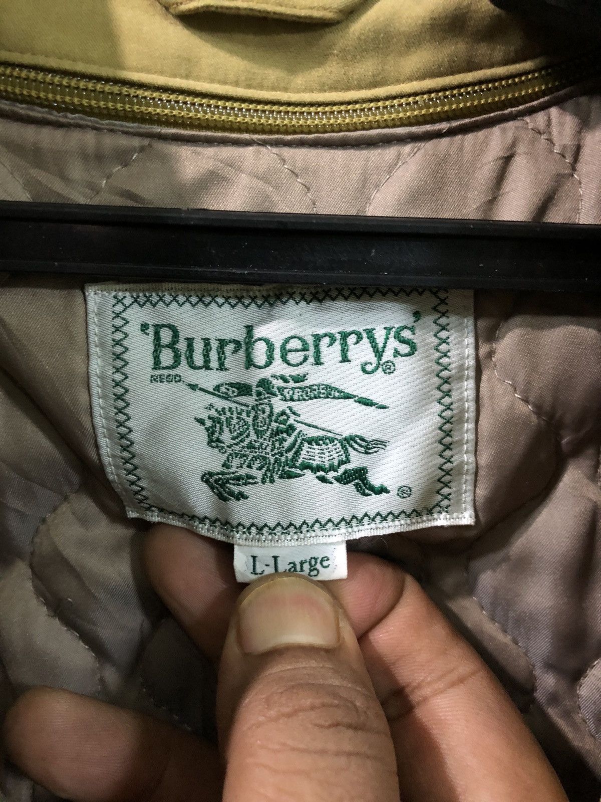 Burberry Vintage Burberry’s Bomber Jacket Size US L / EU 52-54 / 3 - 3 Thumbnail