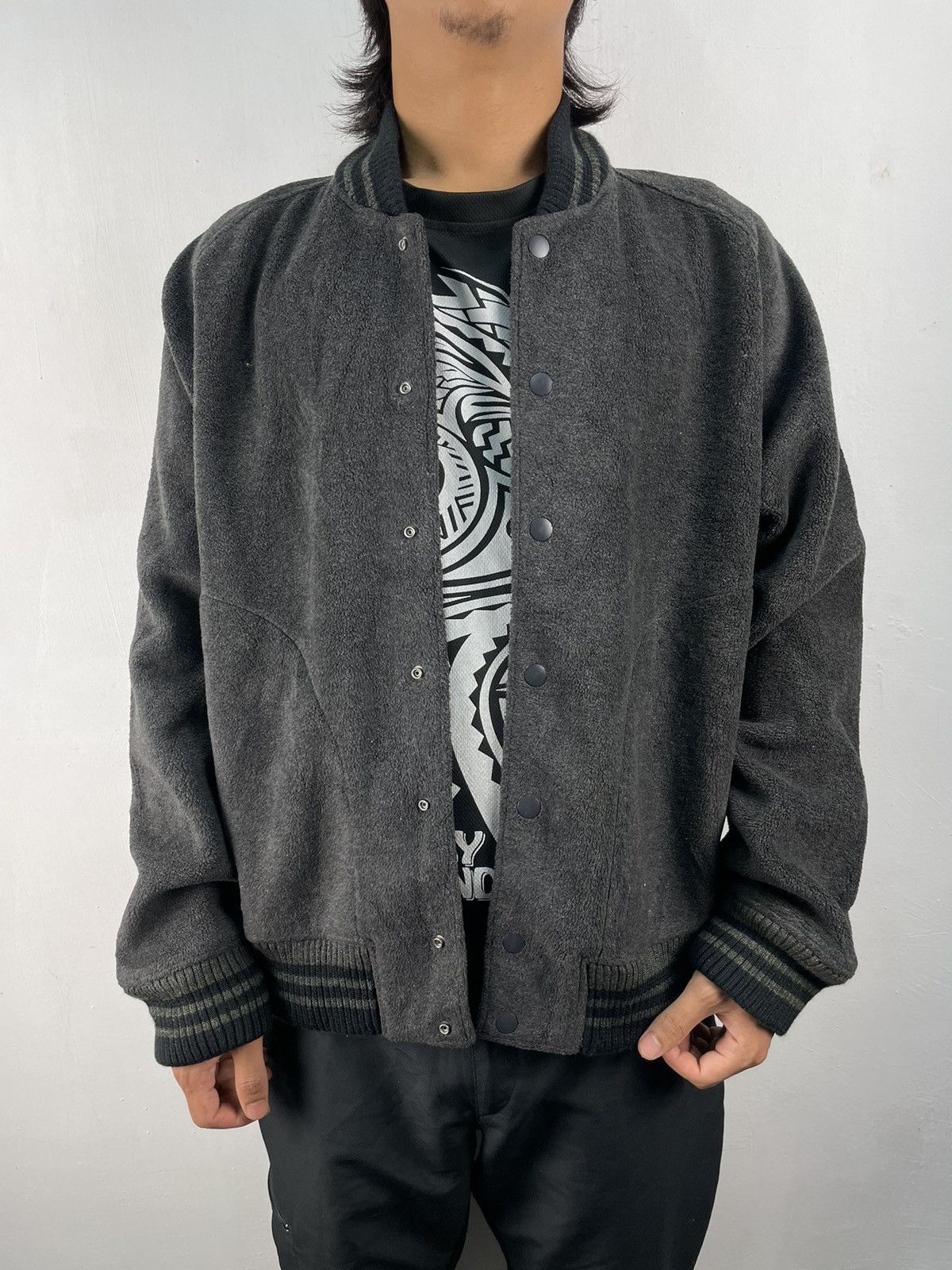 Japanese Brand Vintage 90s Comme Ca Walk Varsity Jacket Size US L / EU 52-54 / 3 - 1 Thumbnail