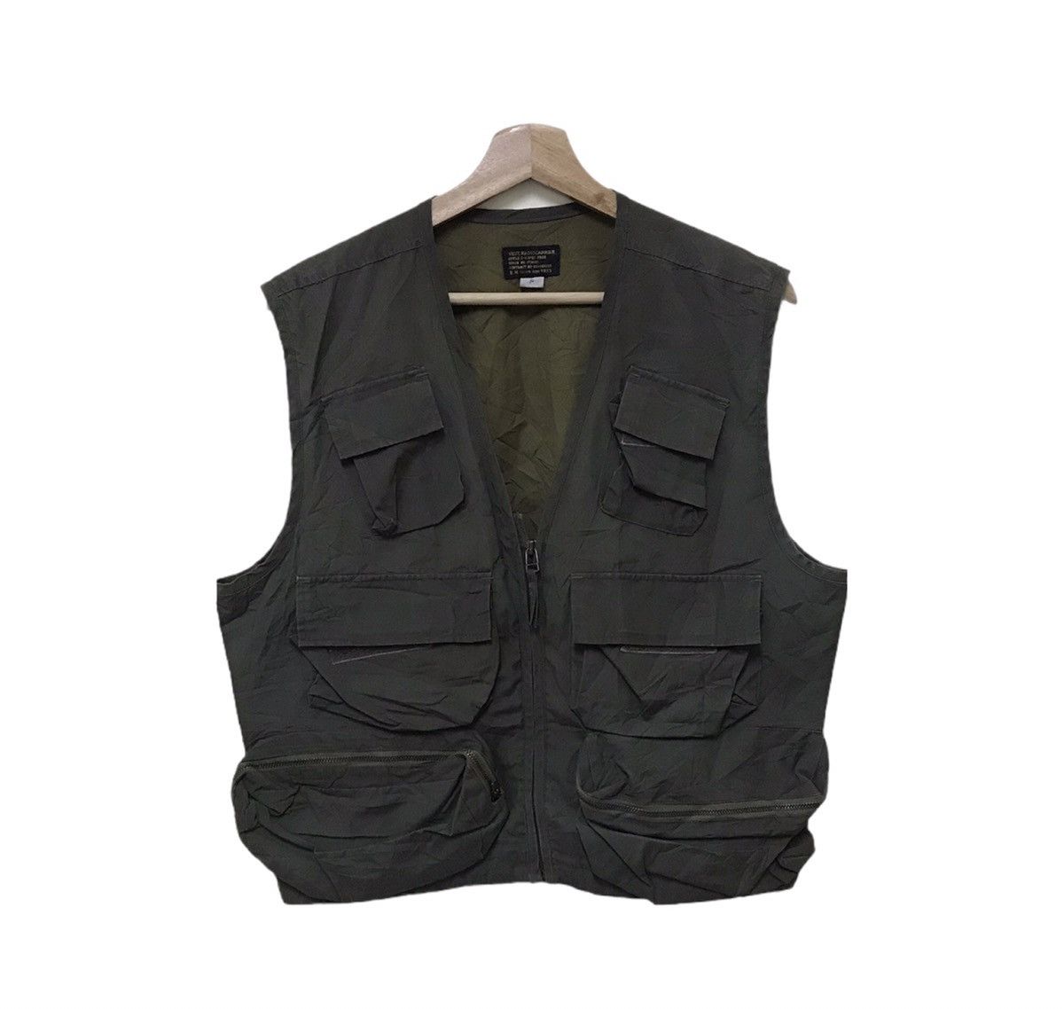 Japanese Brand × Vintage Vintage Japanese Brand Tactical Utility Vest Size US M / EU 48-50 / 2 - 1 Thumbnail