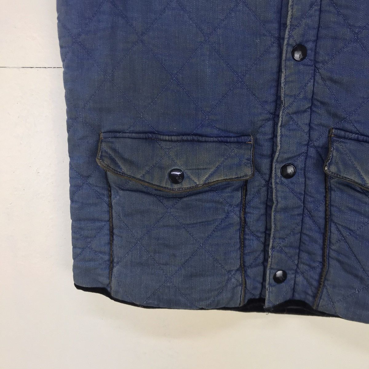 FACTOTUM Factotum by Issey Miyake Denim Indigo Vest Size US S / EU 44-46 / 1 - 13 Thumbnail