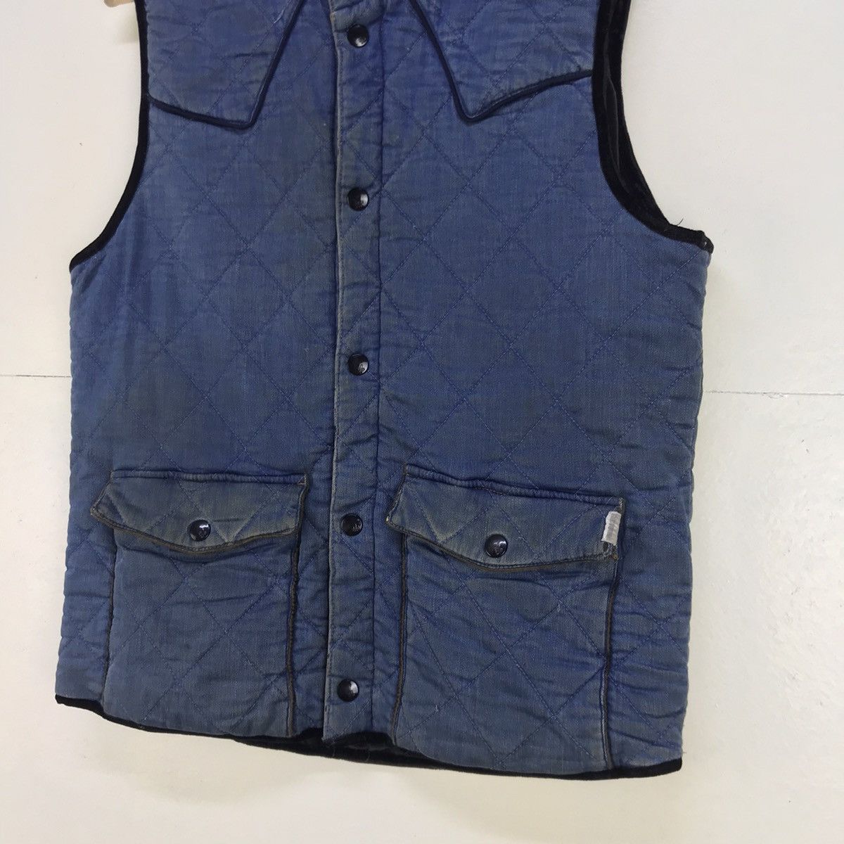 FACTOTUM Factotum by Issey Miyake Denim Indigo Vest Size US S / EU 44-46 / 1 - 17 Thumbnail