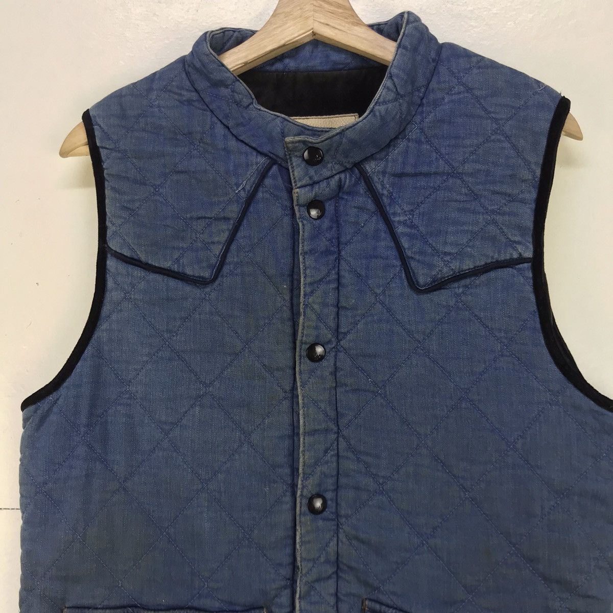 FACTOTUM Factotum by Issey Miyake Denim Indigo Vest Size US S / EU 44-46 / 1 - 10 Thumbnail