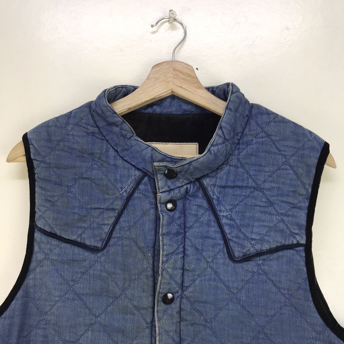 FACTOTUM Factotum by Issey Miyake Denim Indigo Vest Size US S / EU 44-46 / 1 - 6 Thumbnail