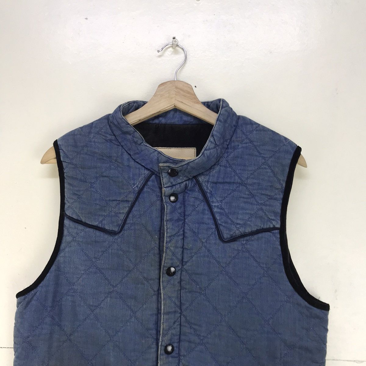 FACTOTUM Factotum by Issey Miyake Denim Indigo Vest Size US S / EU 44-46 / 1 - 7 Thumbnail