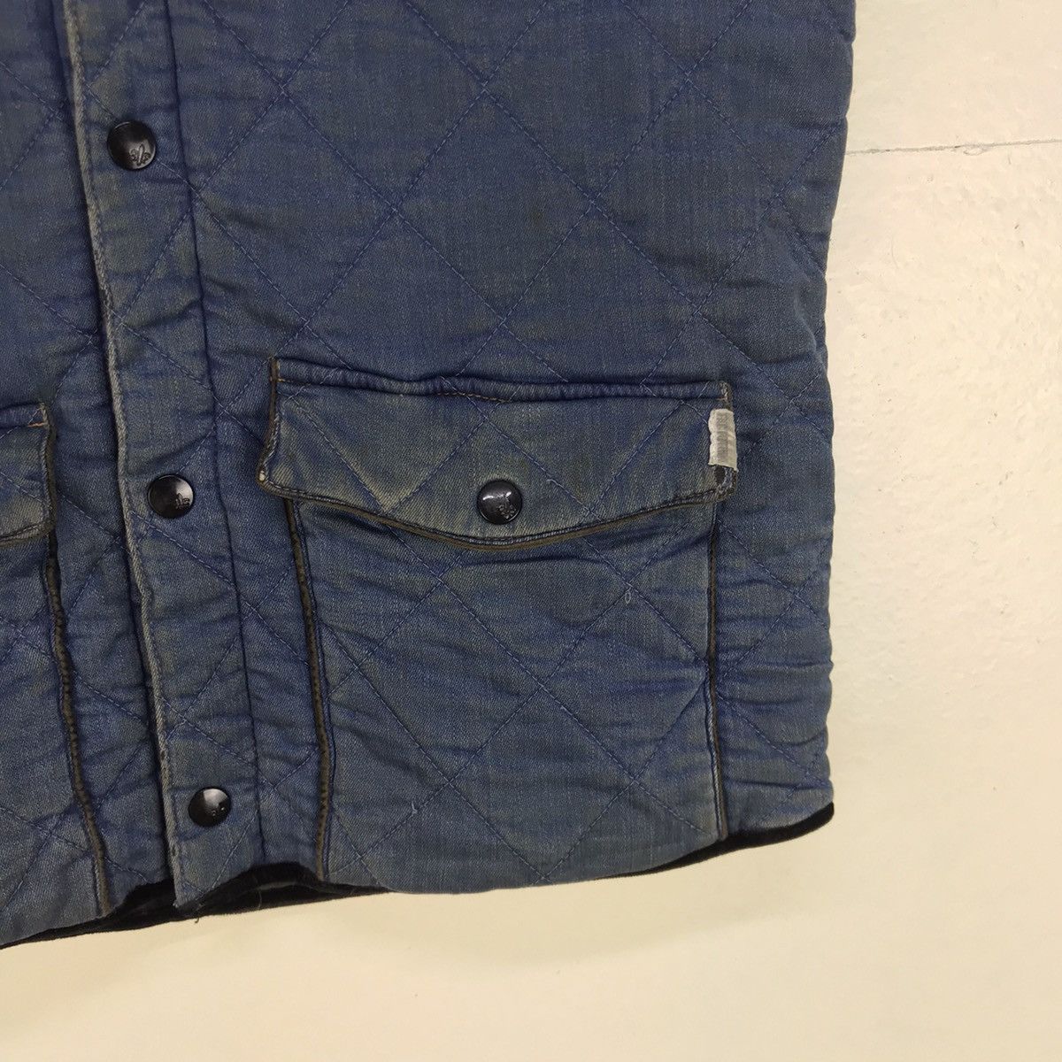 FACTOTUM Factotum by Issey Miyake Denim Indigo Vest Size US S / EU 44-46 / 1 - 12 Thumbnail