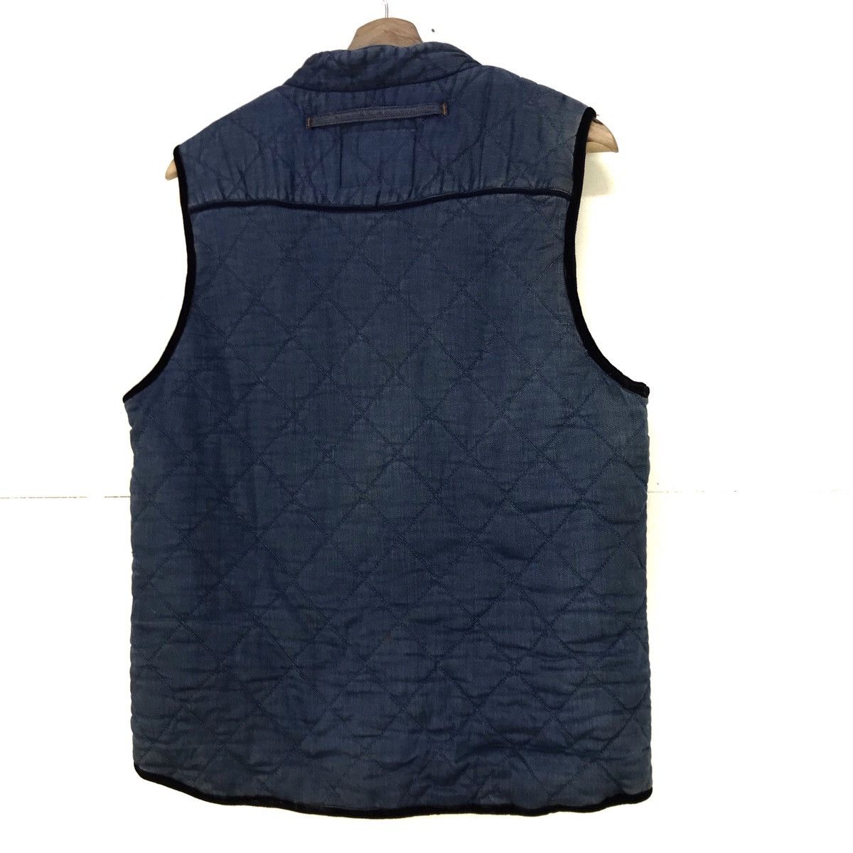 FACTOTUM Factotum by Issey Miyake Denim Indigo Vest Size US S / EU 44-46 / 1 - 4 Thumbnail