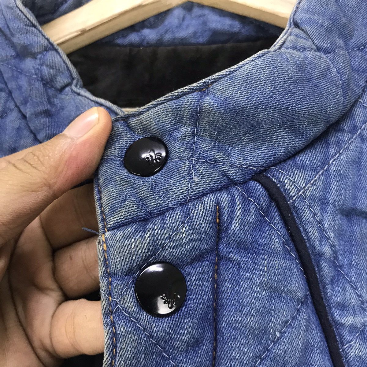FACTOTUM Factotum by Issey Miyake Denim Indigo Vest Size US S / EU 44-46 / 1 - 19 Thumbnail