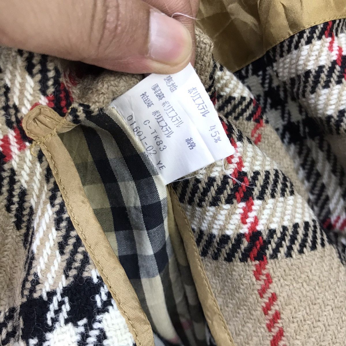 Burberry Prorsum Vintage Burberry’s Prorsum Nova Check Trench Coat Size US S / EU 44-46 / 1 - 12 Thumbnail
