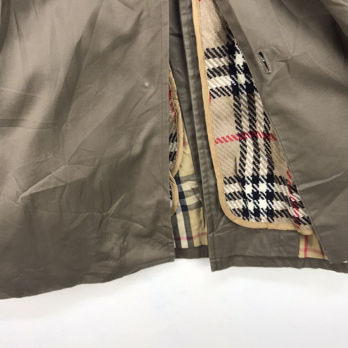 Burberry Prorsum Vintage Burberry’s Prorsum Nova Check Trench Coat Size US S / EU 44-46 / 1 - 7 Thumbnail