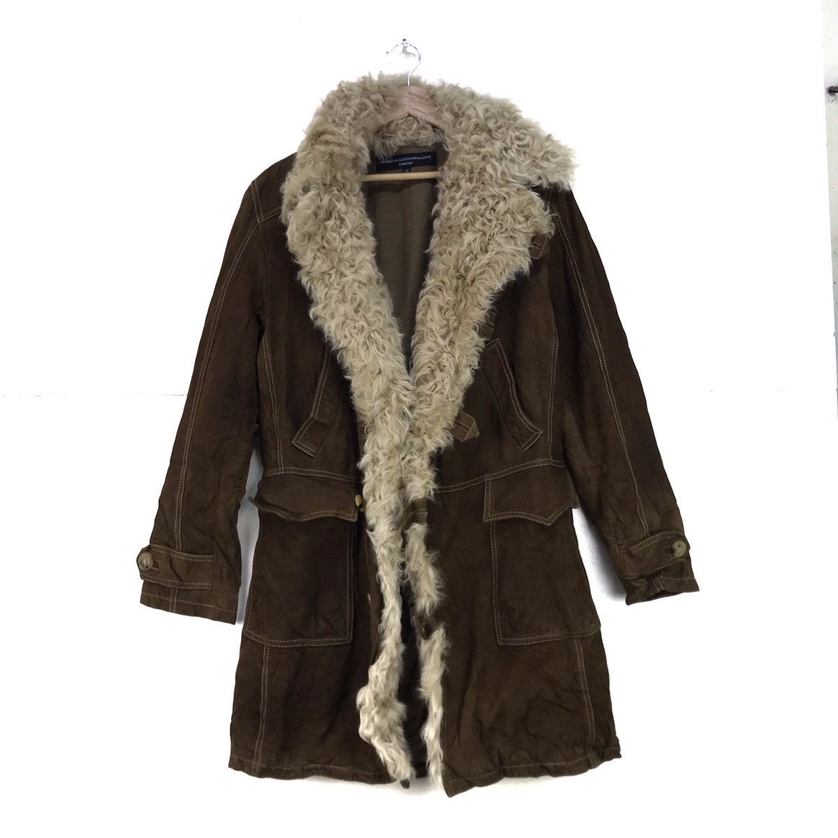 marcello pampaloni  ボンバージャケット MSRP $1200 Marcello Pampaloni Leather Jacket 40. | eBay
